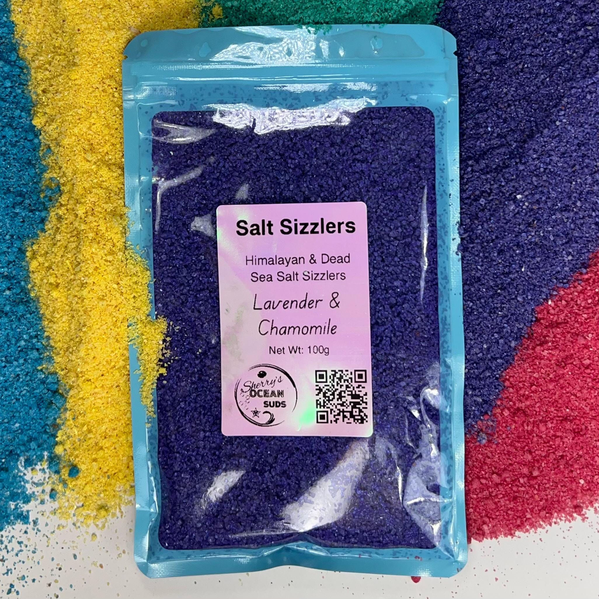 Salt Sizzlers Scented Aroma Crystals for Home Decor Therapeutic Salt Simmers for Relaxation Office Gift Wax Melt Alternative