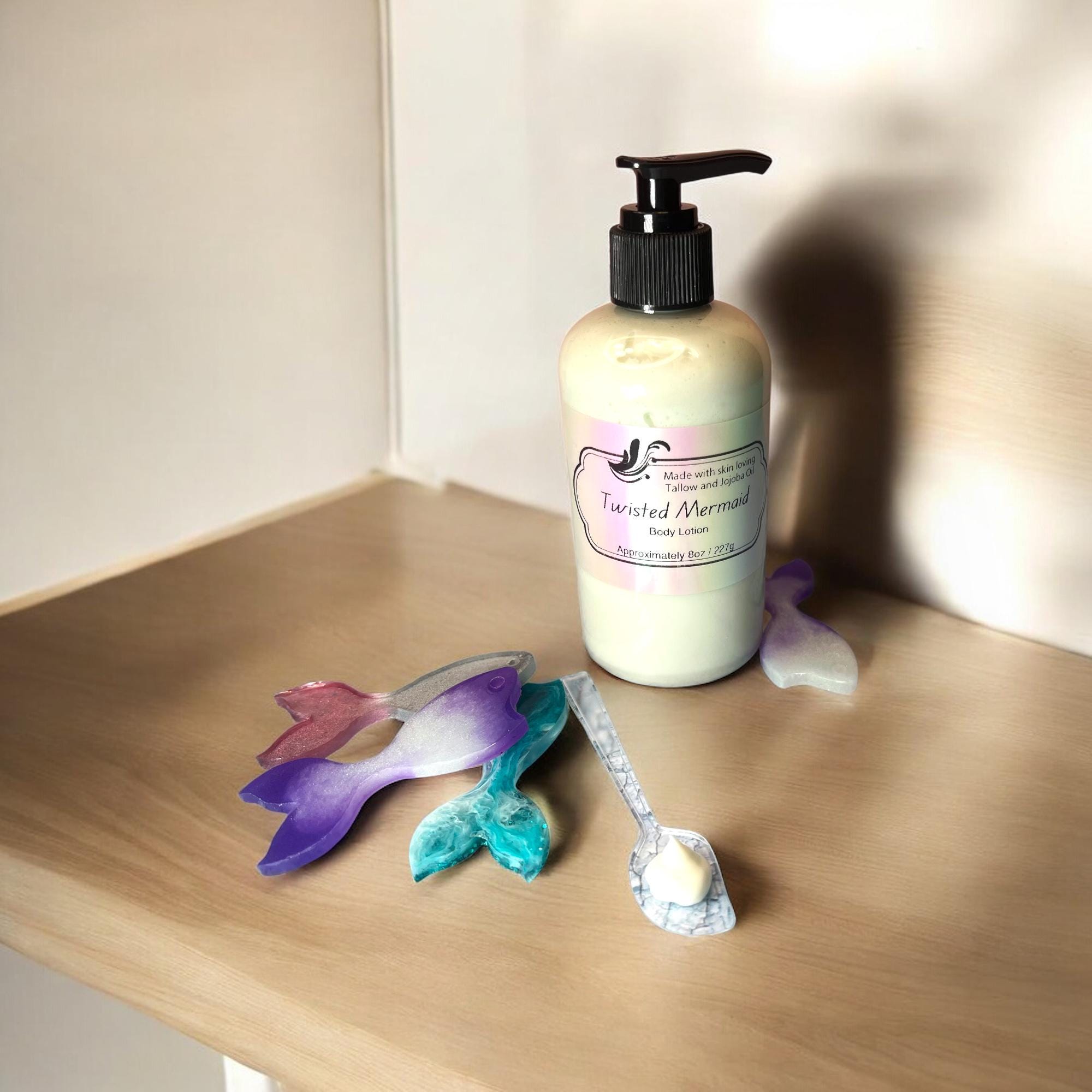 Tallow and Jojoba Oil Body Lotion Pumpable Luxurious Body Lotion Gift for her Moisturizing Gift for him Nourishing summer dry skin lotion