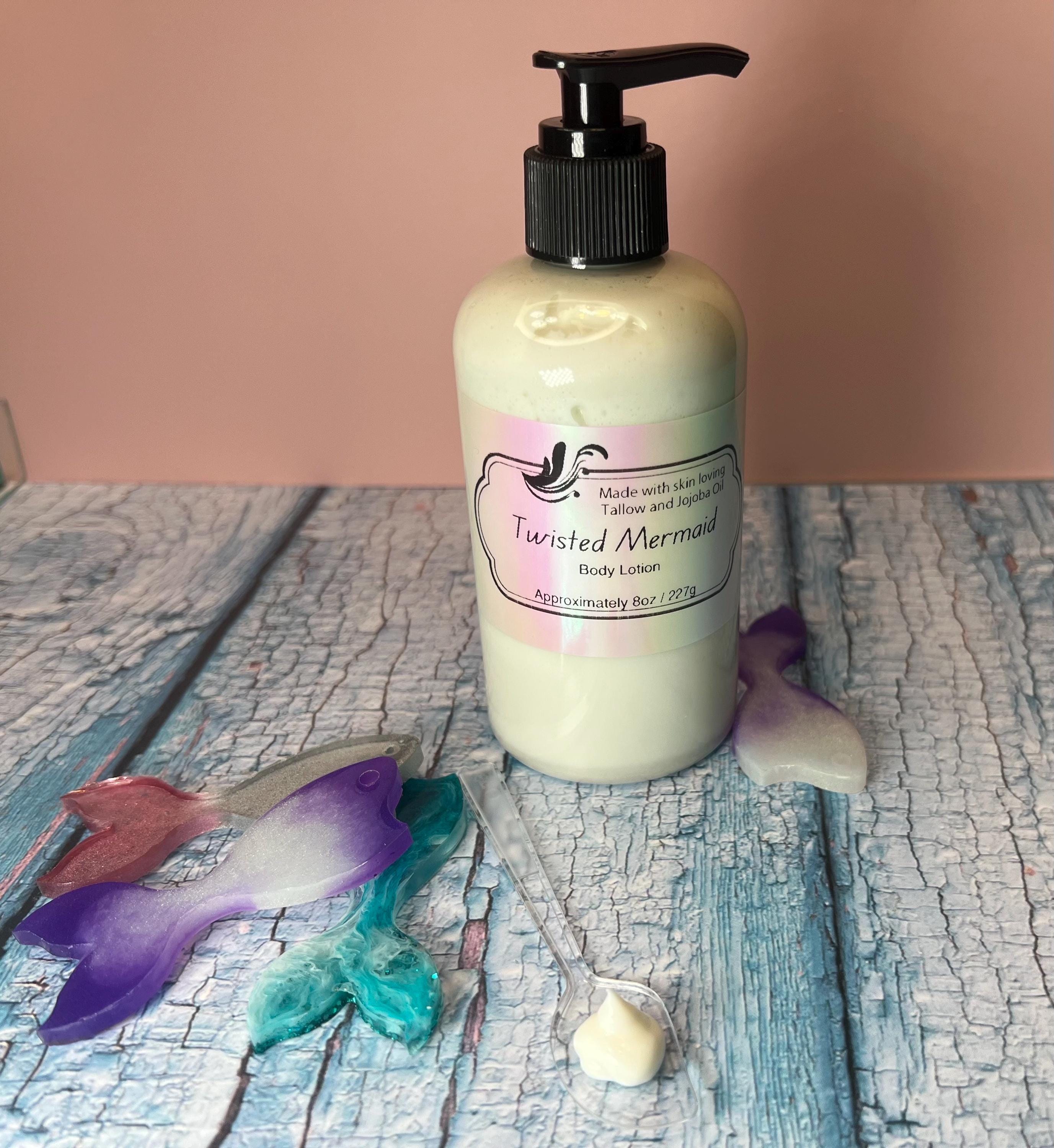 Organic Tallow Body Lotion Deep Hydration For Body and Face All Natural Skin Care for Her Chemical Free and Non Toxic
