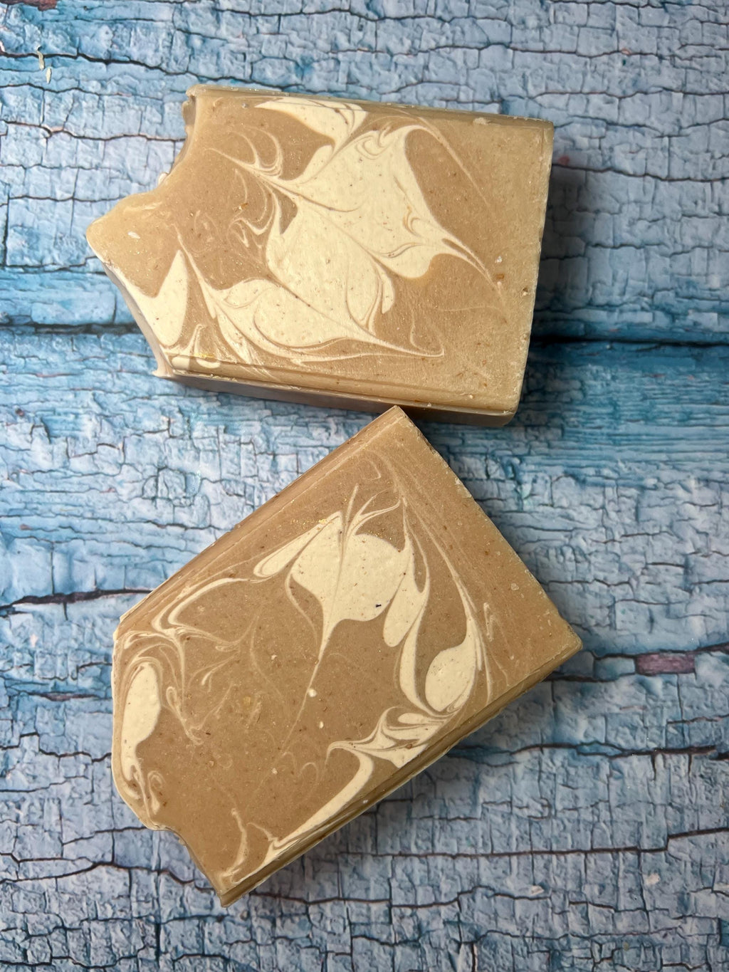 Oatmeal Milk and Honey Fragranced Handmade Exfoliating Soap Handmade Soap Moisturizing Soap Oatmeal Soap Face Bar Gentle Soap Face and Body