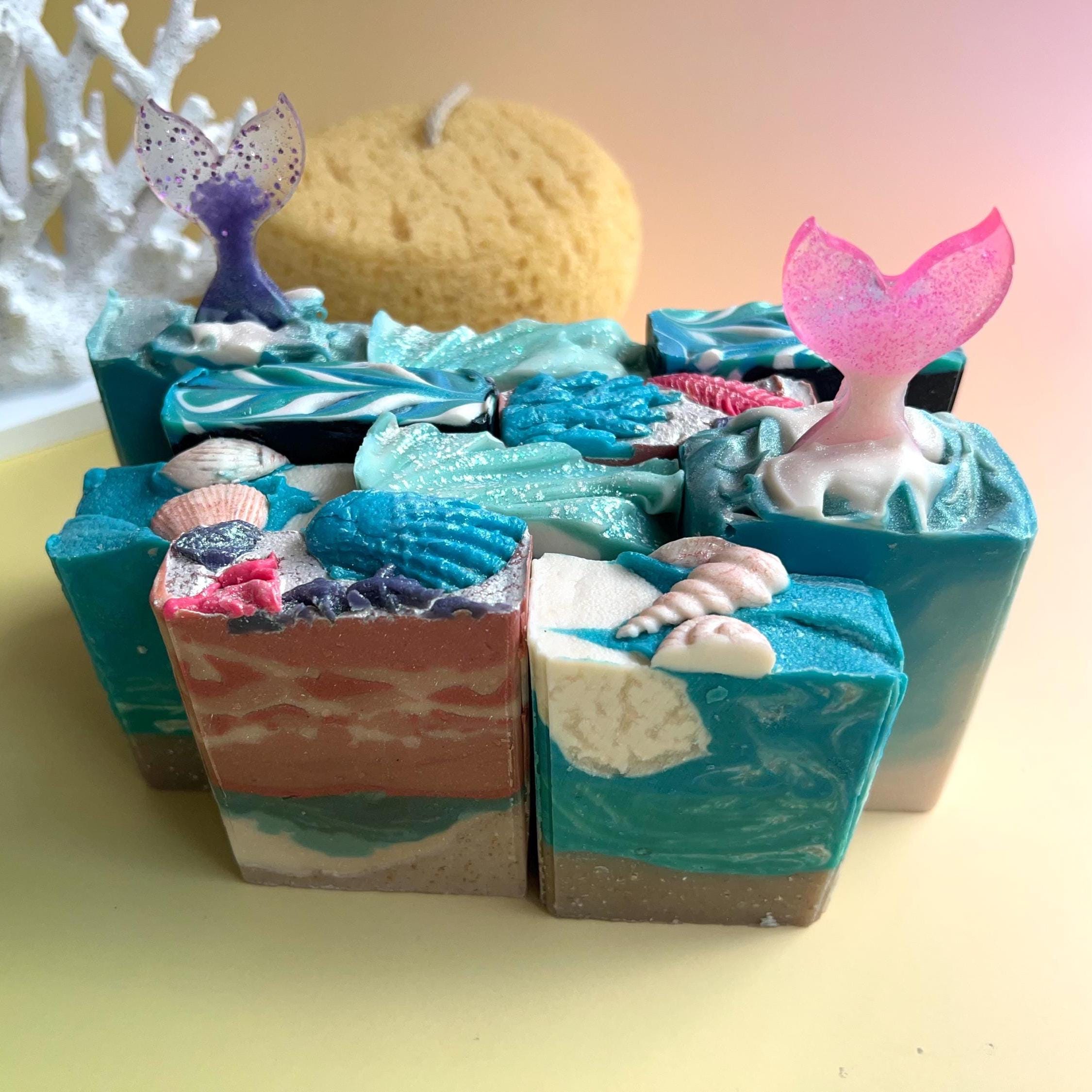 Ocean Themed Soap Beach Lover Party Favor Ocean Lover Gift Nautical Themed Gift for Her Beach Themed bathroom decor for coastal home