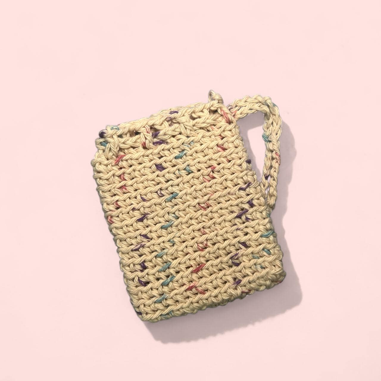 100 Percent Cotton Soap Saver Bag Handmade Soap Bag Soap Sock Hand Made Spa Gift EcoFriendly Reusable Bath Accessory 100% Cotton