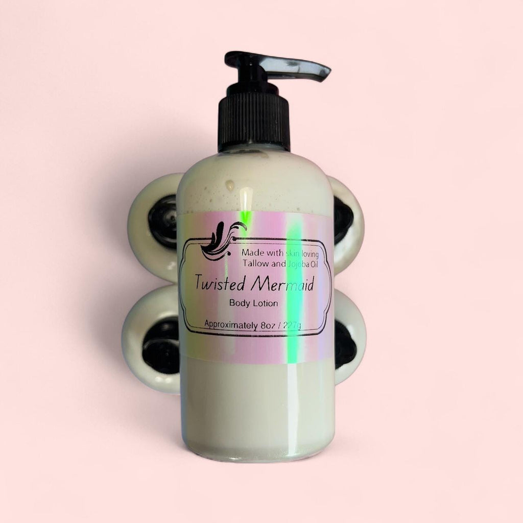 Tallow and Jojoba Oil Body Lotion Pumpable Luxurious Body Lotion Gift for her Moisturizing Gift for him Nourishing summer dry skin lotion