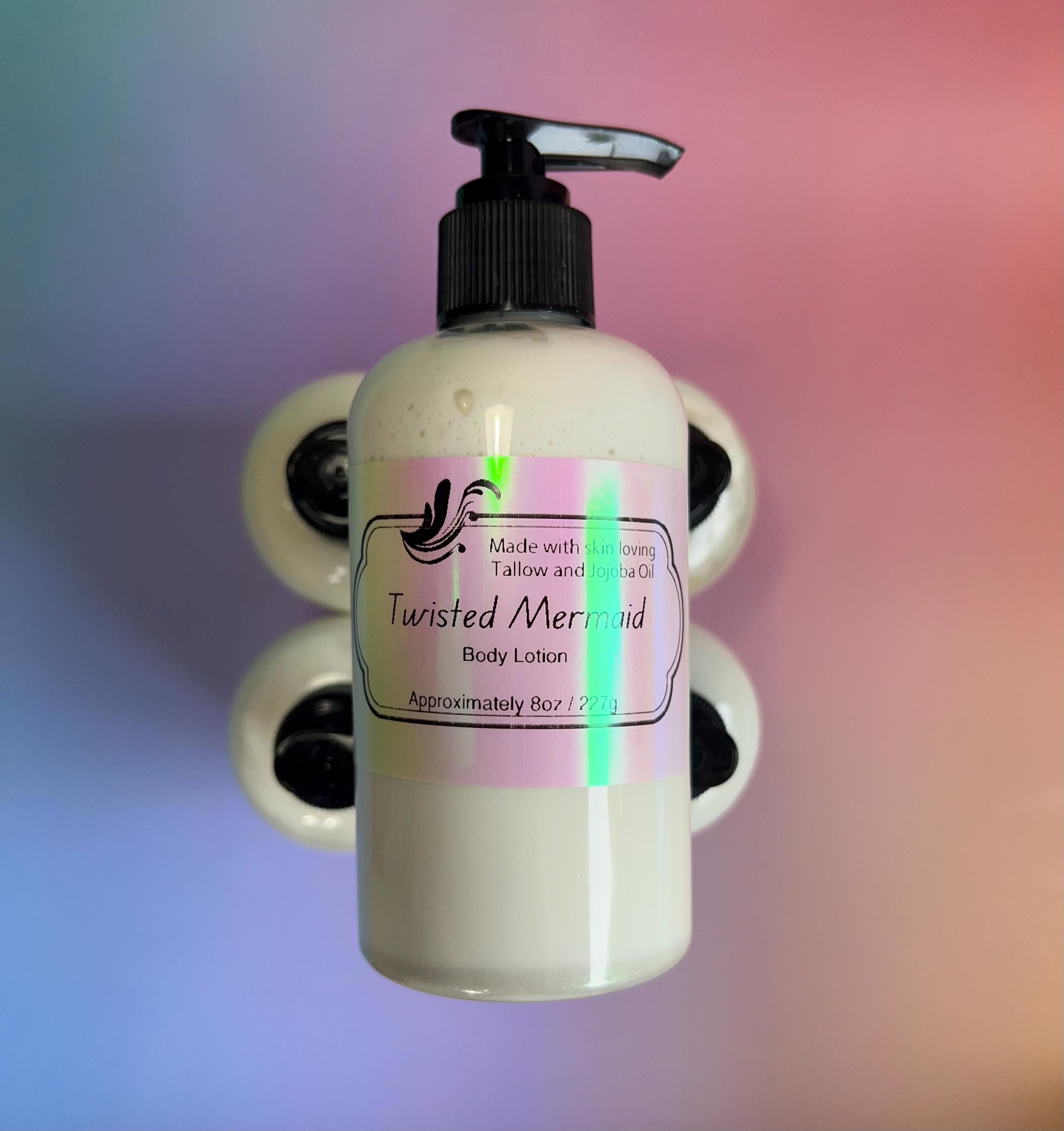 Organic Tallow Body Lotion Deep Hydration For Body and Face All Natural Skin Care for Her Chemical Free and Non Toxic