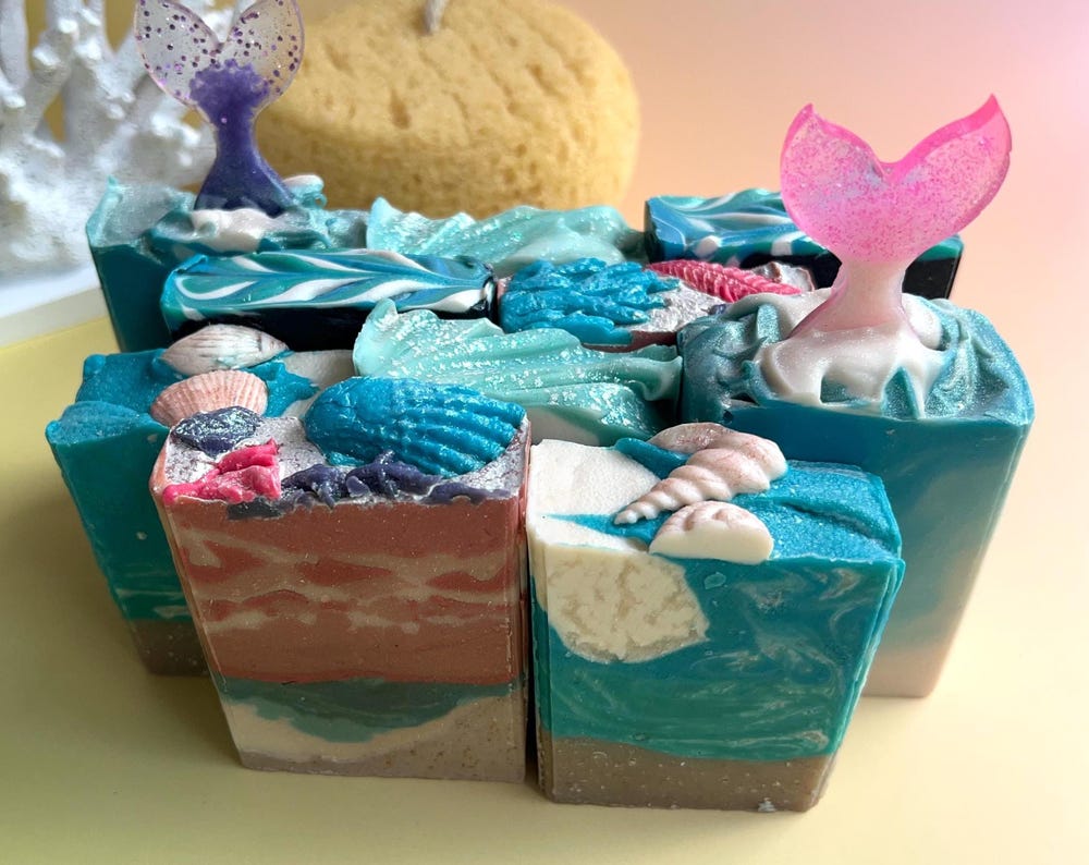 Ocean Themed Soap Beach Lover Gift